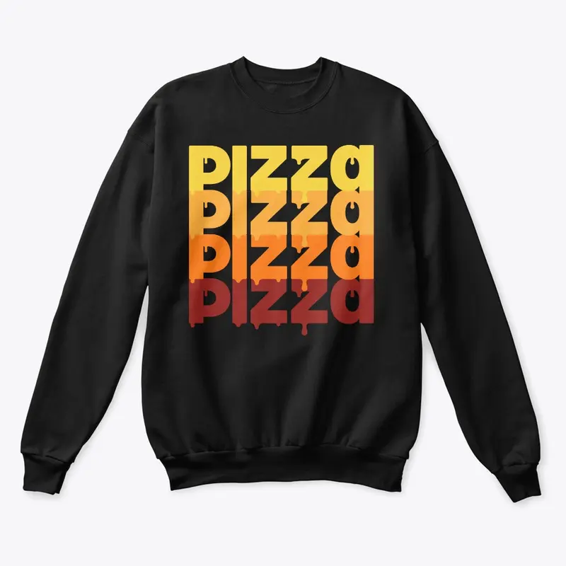 Hoodies/Long Sleeve Shirt (Pizza Drip)