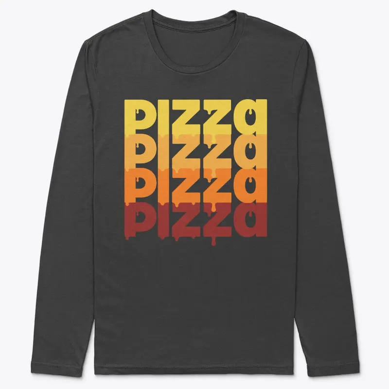 Hoodies/Long Sleeve Shirt (Pizza Drip)