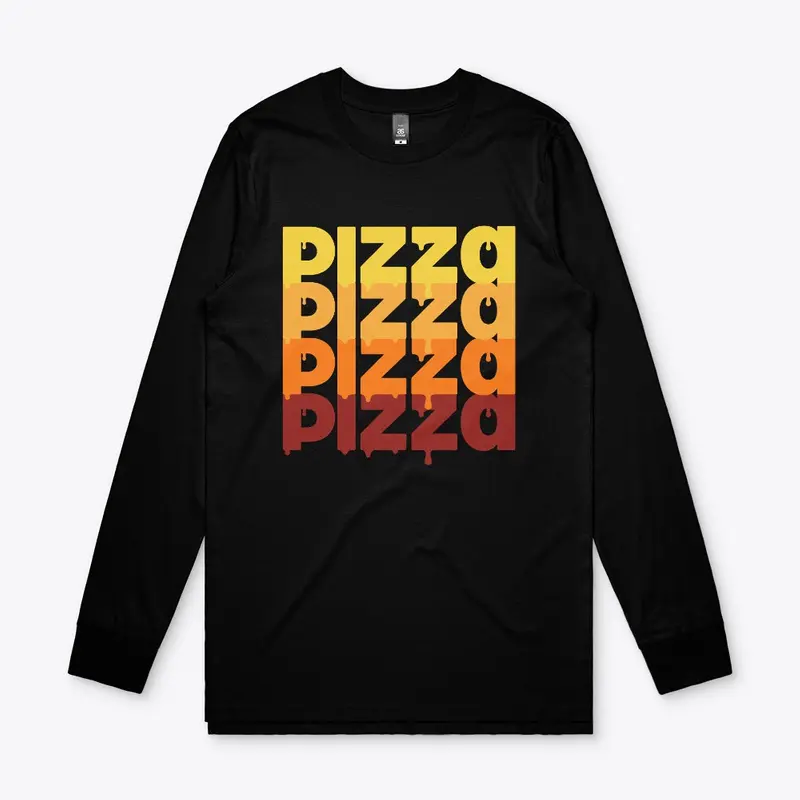 Hoodies/Long Sleeve Shirt (Pizza Drip)