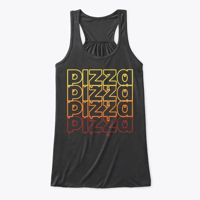 Tees & Tanks (Pizza Drip transparent)