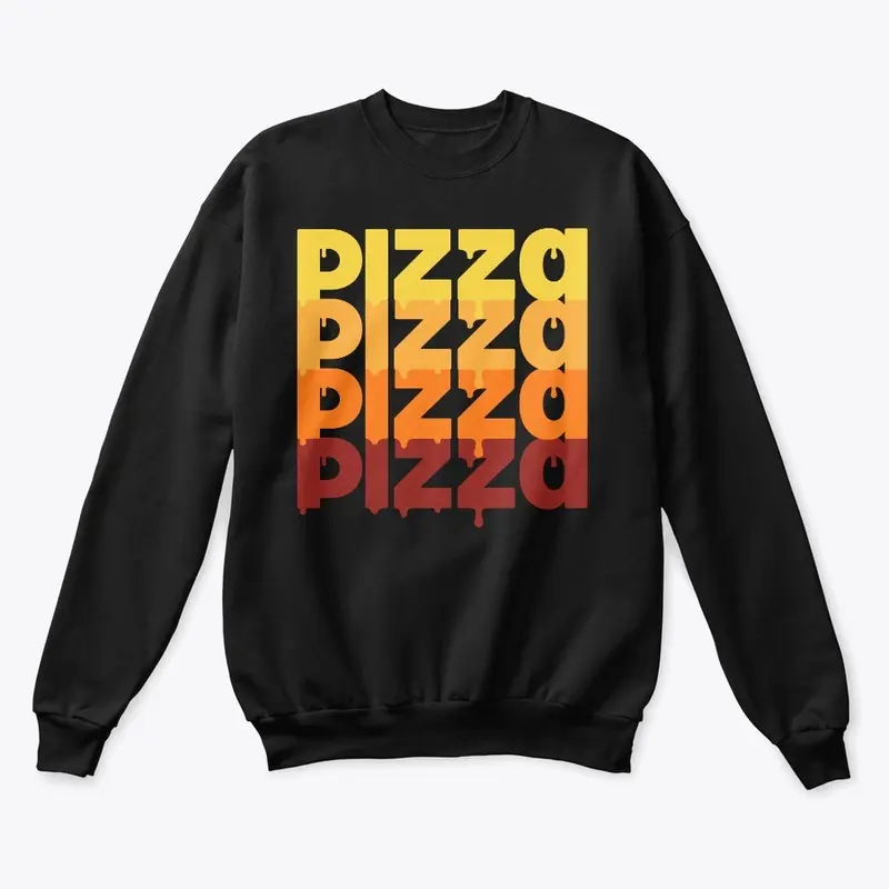 Hoodies/Long Sleeve Shirt (Pizza Drip)