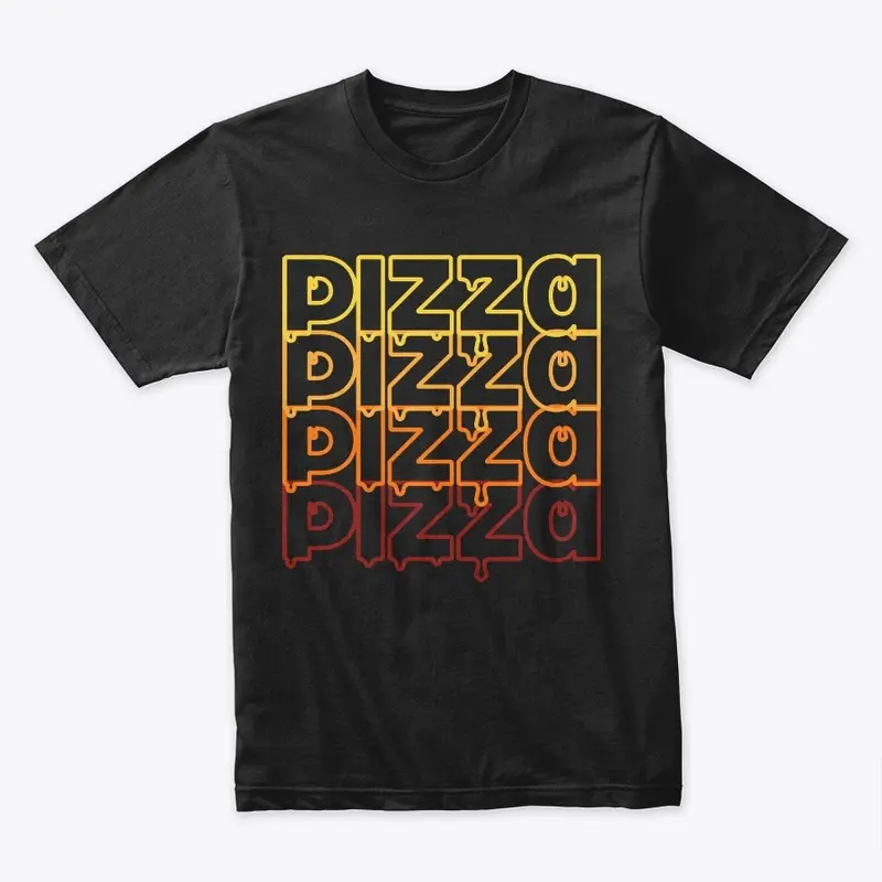 Tees & Tanks (Pizza Drip transparent)