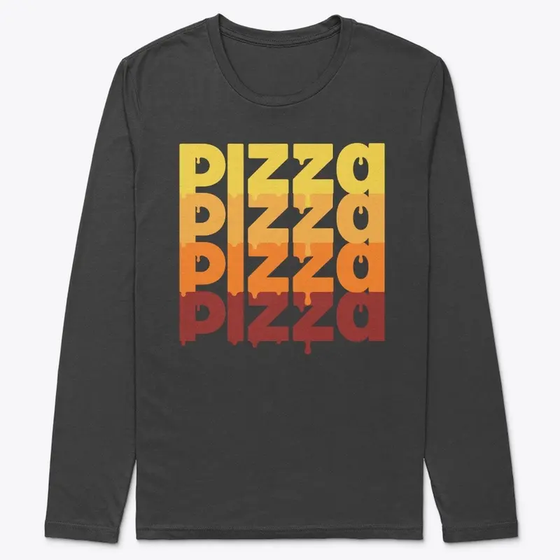 Hoodies/Long Sleeve Shirt (Pizza Drip)