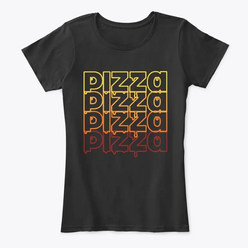 Tees & Tanks (Pizza Drip transparent)