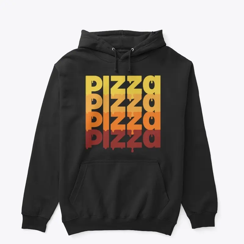 Hoodies/Long Sleeve Shirt (Pizza Drip)