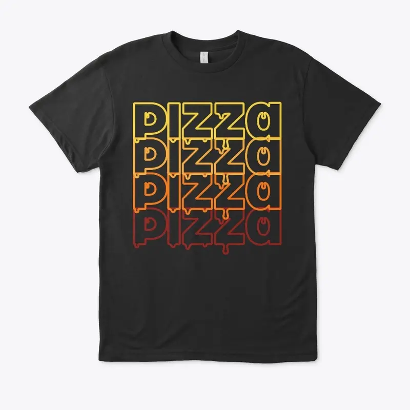 Tees & Tanks (Pizza Drip transparent)