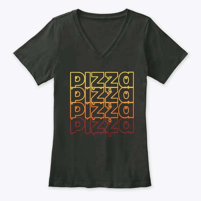 Tees & Tanks (Pizza Drip transparent)