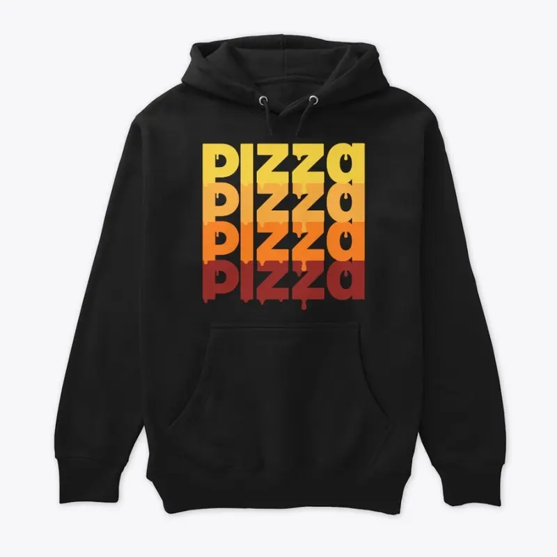 Hoodies/Long Sleeve Shirt (Pizza Drip)