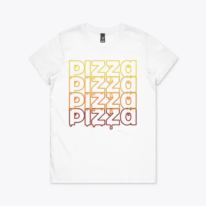 Tees & Tanks (Pizza Drip transparent)