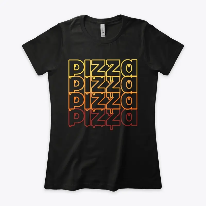 Tees & Tanks (Pizza Drip transparent)