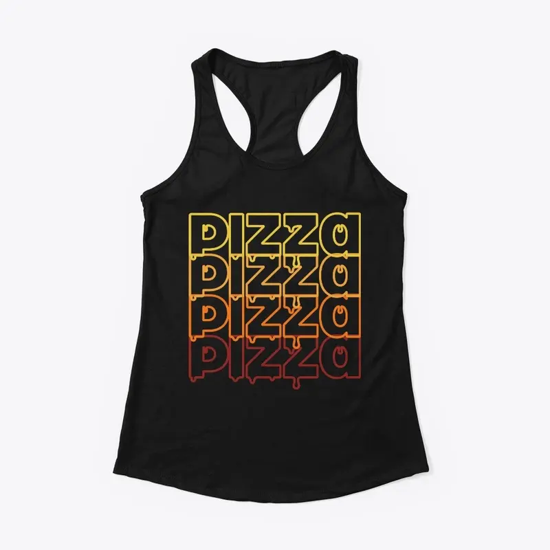 Tees & Tanks (Pizza Drip transparent)