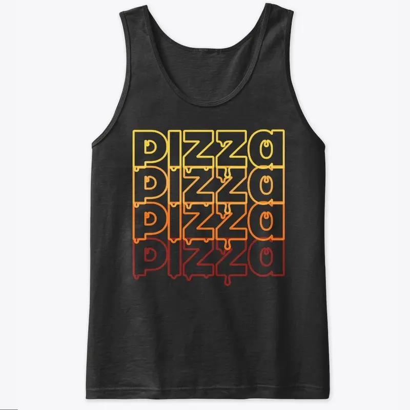 Tees & Tanks (Pizza Drip transparent)