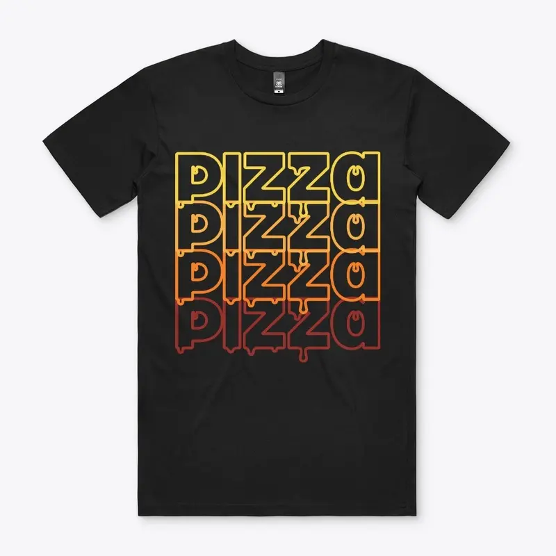 Tees & Tanks (Pizza Drip transparent)