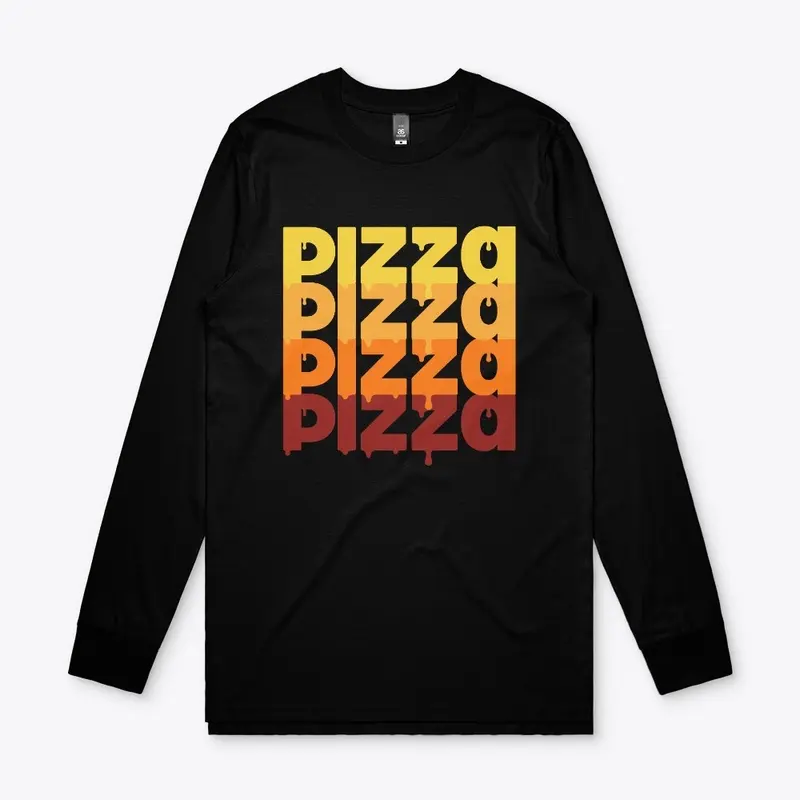 Hoodies/Long Sleeve Shirt (Pizza Drip)