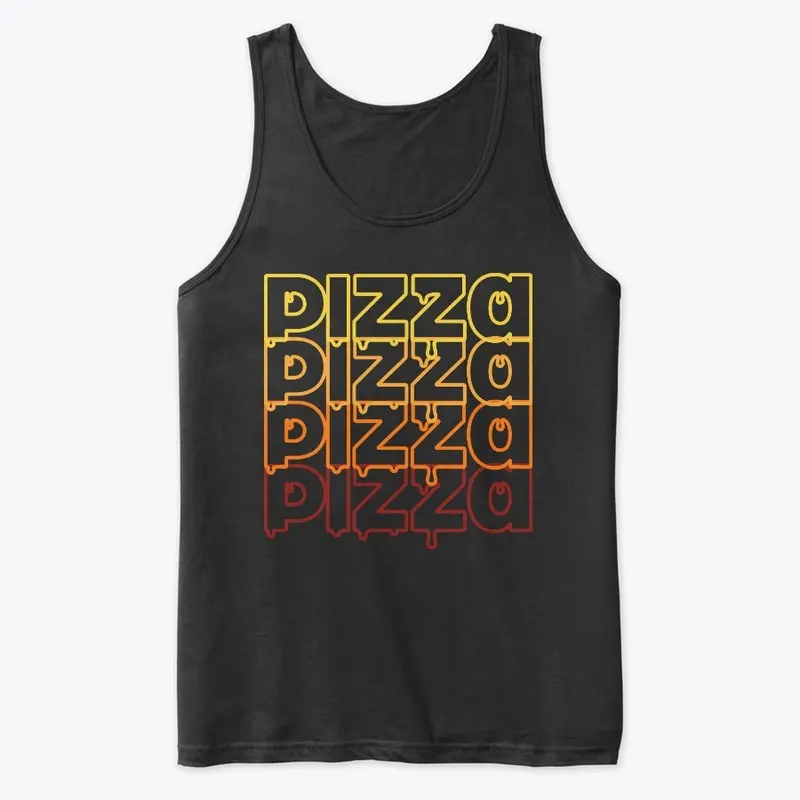 Tees & Tanks (Pizza Drip transparent)