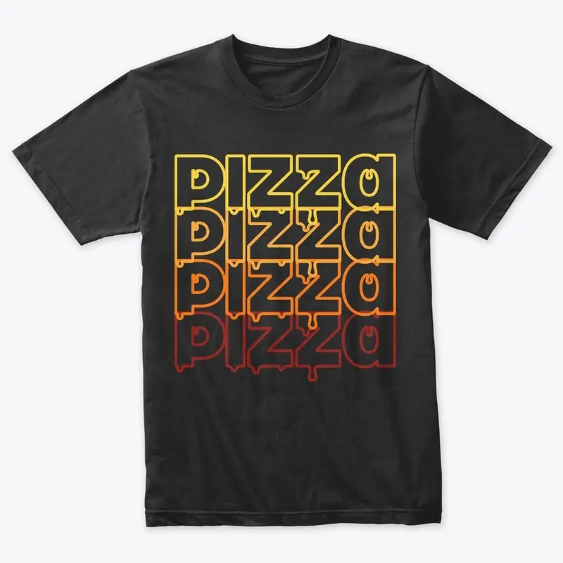 Tees & Tanks (Pizza Drip transparent)